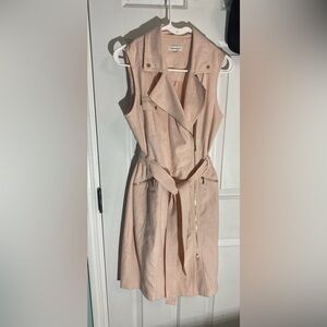 Calvin Klein Light Pink Sleeveless Mini Dress